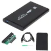 2.5 inch HDD External Case USB 2.0 to SATA External 2.5 Hard Drive Enclosure Disk
