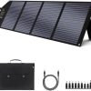 200W 36V Foldable Solar Panel for Solar Power Station & 24V Battery