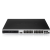 24-Port xStack L3 SFP Stackable Managed Switch with Optional 10 Gigabit Uplinks DGS-3627G