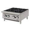 4 Burner Gas BBQ Grill - Hooded Barbeque - Hot Plate & Grill