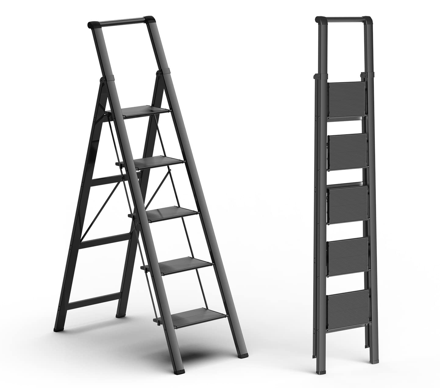 5 Steps Aluminium Ladder A-Type