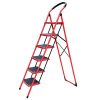 6 Step steel ladder