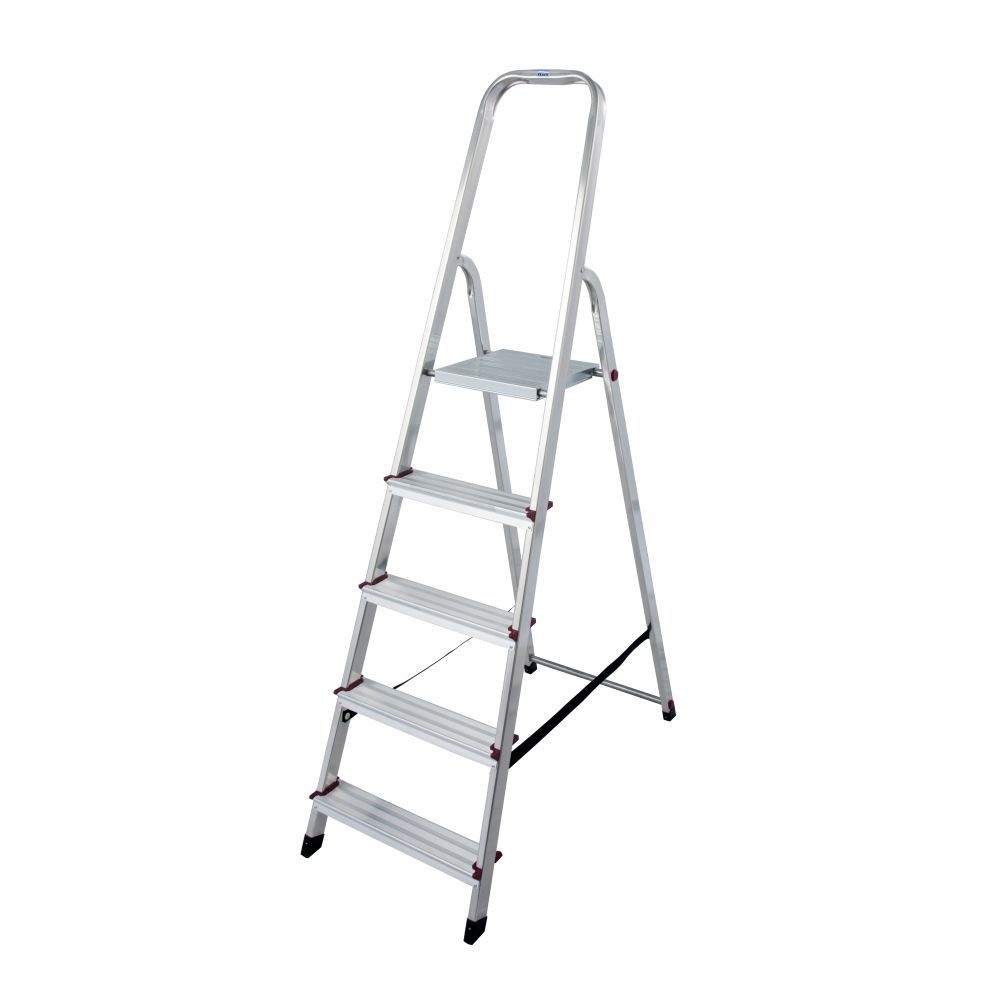 6 steps aluminium ladder a-type
