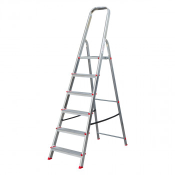 7 steps aluminium ladder a-type