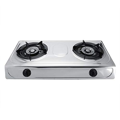 Alva 2 burner Stainless steel gas cooker - GCS04