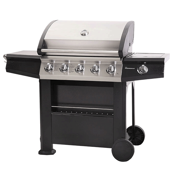 Alva Finesse 5 Burner BBQ with Side Burner (GBPR102)