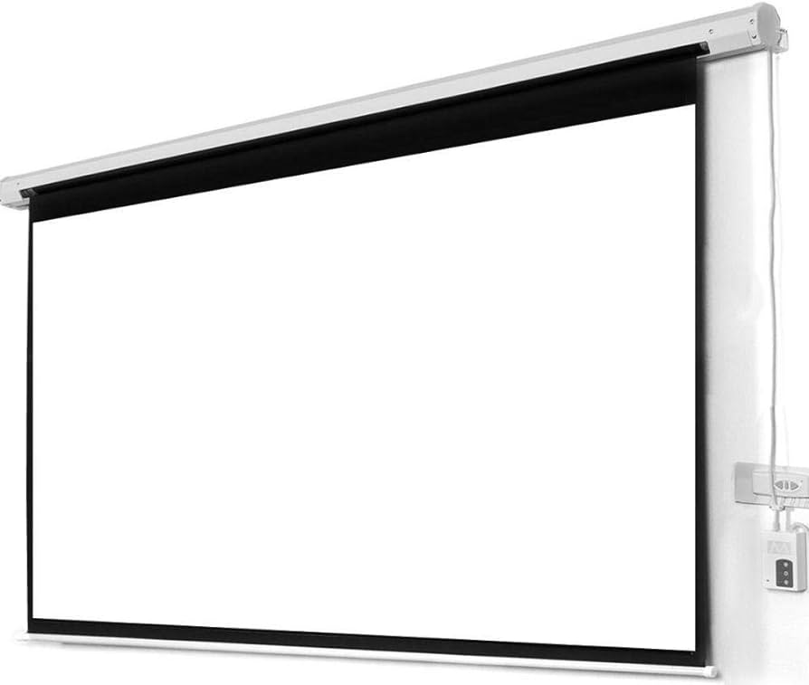 Auto Electric Projector Screen 240 x 240 cm (94 by 94 inches)