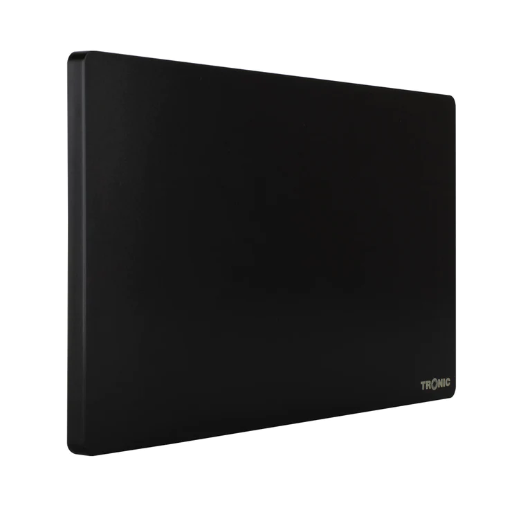 Black - Twin Blank Plate