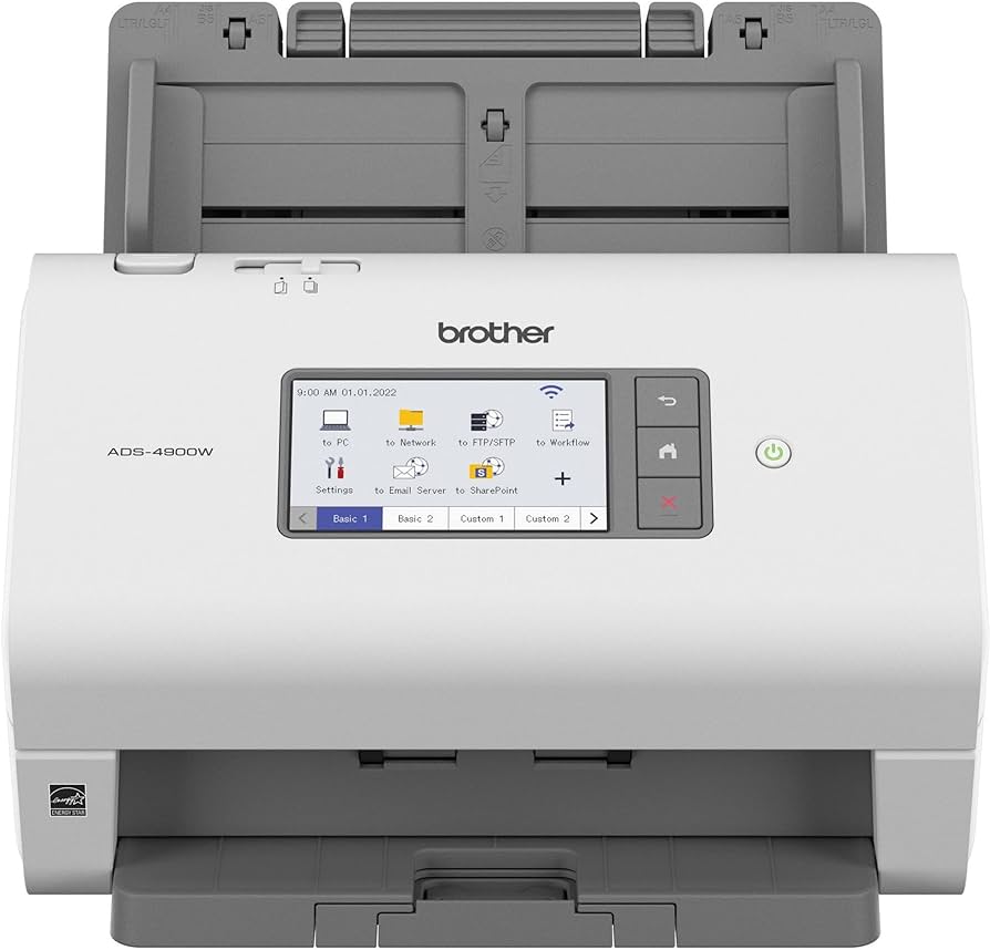 Brother ADS-4900W Professional Desktop Scanner with Fast Scan Speeds