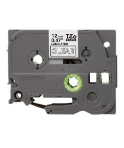 Brother Laminated 12mm WZC-s131 black on Clear Label Catridge Compatible