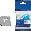 Brother M-K231 12mm Black on White Tape
