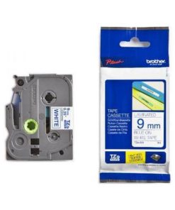 Brother TZE-223 9mm Blue on White Tape