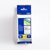 Brother TZE-253 24mm Blue on White tape