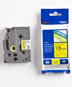 Brother TZE-641 18mm Black on Yellow Tape