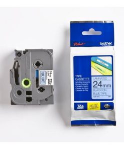 Brother TZe-551 Black On Blue Laminated Tape