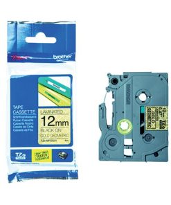 Brother TZe-721 Black On Green Tape