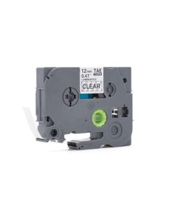 Brother Tape TZE-131 12mm Black on Clear