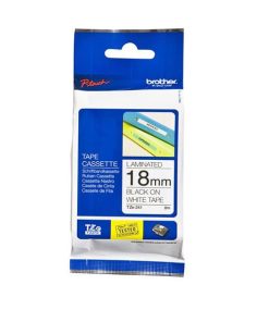 Brother Tape TZE-241 18mm Black on White