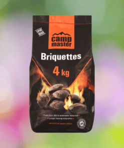 Camp Master 4kg Charcoal Briquettes