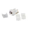 D-Link CAT6A UTP 10G Keystone Jack (NKJ-6AWHI1B21) - White colour