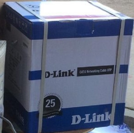 D-Link Cat 6 UTP 305M Cable