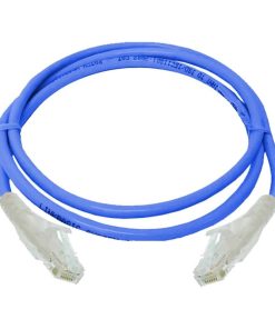 D-Link Cat6 UTP 24 AWG PVC Round Patch Cord - 3m - Blue Colour(NCB-C6UBLUR1-3)