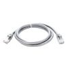 D-Link Cat6A 10G UTP 24 AWG PVC Round Patch Cord - 1m - White Colour(NCB-6AUWHIR1-1)