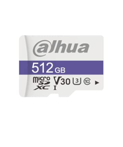 DAHUA 512GB MICROSD Card Class C10 U3 V30 TBW 70TB (DHI-TF-C100/512GB)
