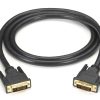DVI-I(24+5) M to VGA M 1.5m Cable - Black