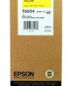 Epson T6034 High Capacity Yellow Ink Cartridge - (C13T603400/C13T563400)