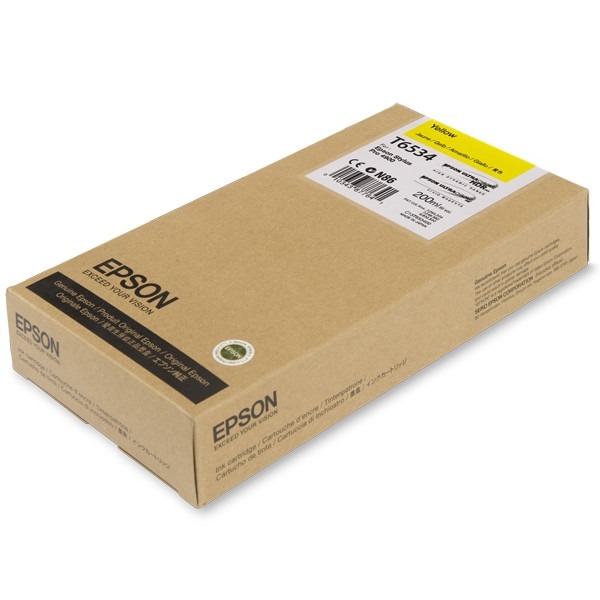 Epson T6534 Yellow Ink Cartridge - (C13T653400)