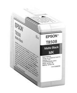 Epson T8508 Matte Black Ink Cartridge - (C13T850800)