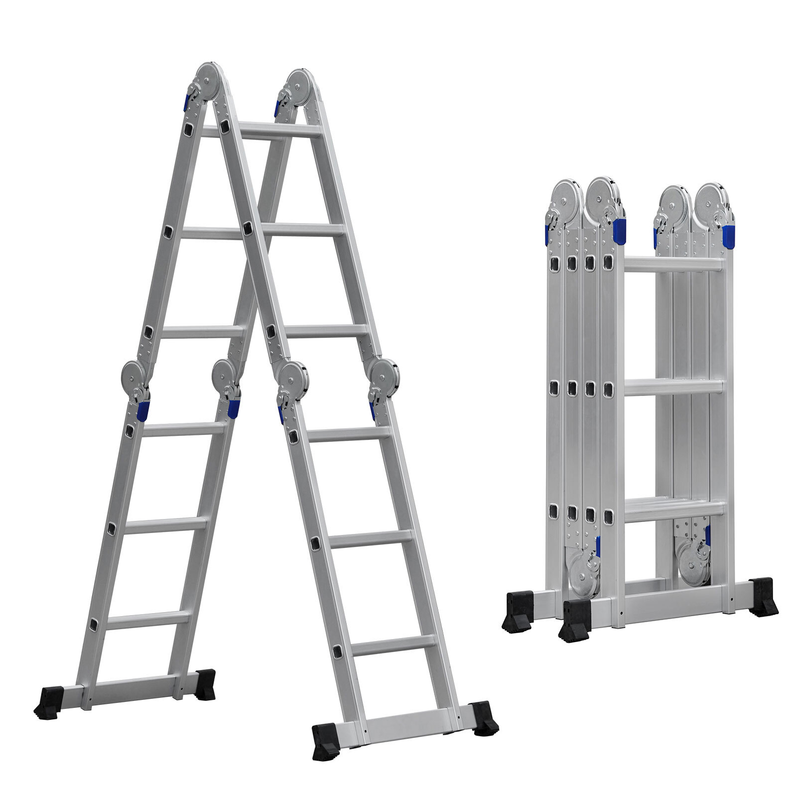 Foldable 4 X 3 Aluminium Ladder