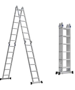 Foldable 4 X 7 Aluminium Ladder