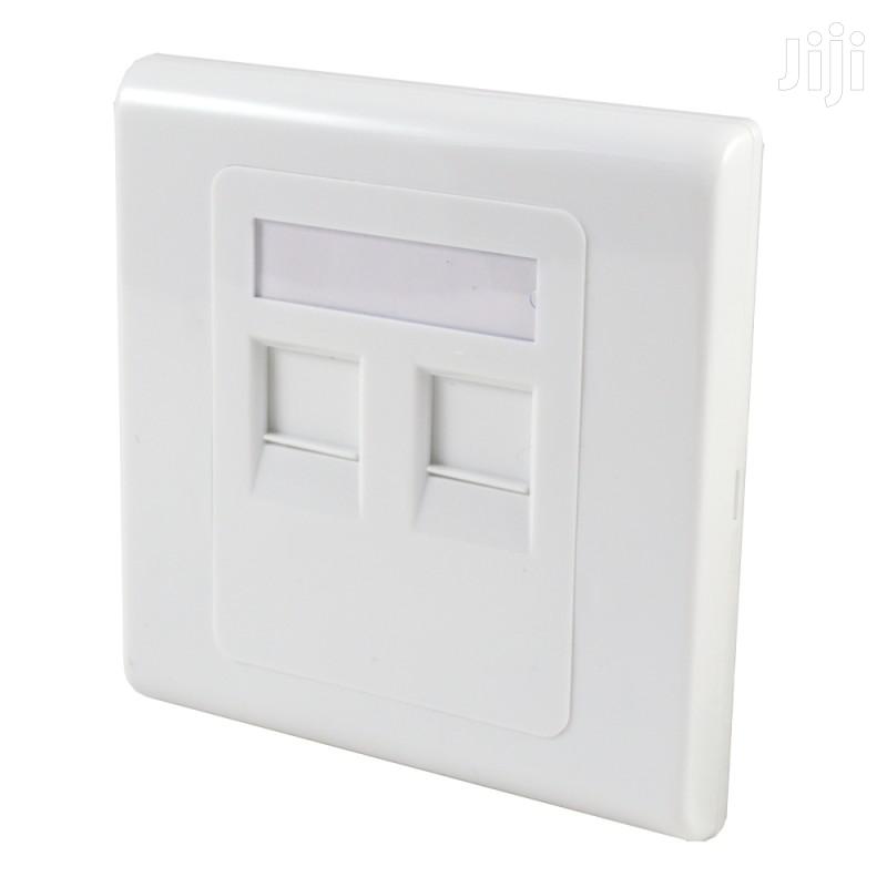 Giganet Dual Faceplate CAT6 UTP