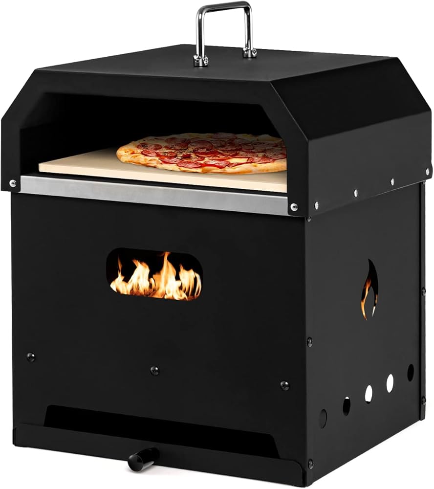 Grande Pizza Oven Built in - Black