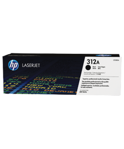 HP 312A Black Original LaserJet Toner Cartridge (CF380A)