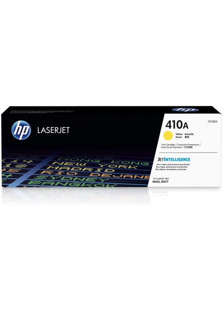 HP 410A Yellow Original LaserJet Toner Cartridge (CF412A)