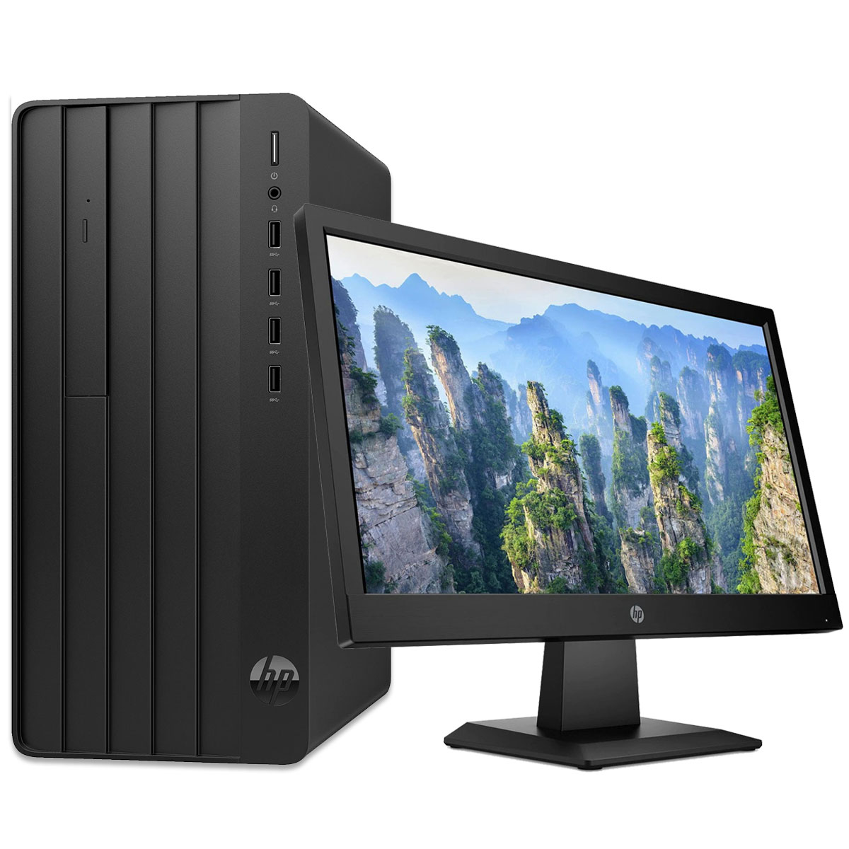 HP Pro Tower 290 G9 Intel Core i7 12th Gen 8GB RAM 1TB HDD 18.5 Inch HD Monitor Business Desktop