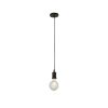 Hanging E27(Screw) Pendant Holder - Black