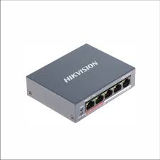 HikVision 4 port DS-3E0105P-E/M(B) PoE Switch