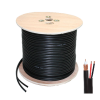 HikVision DS-1LH1SCA3C-090B Coaxial Cable with power cable