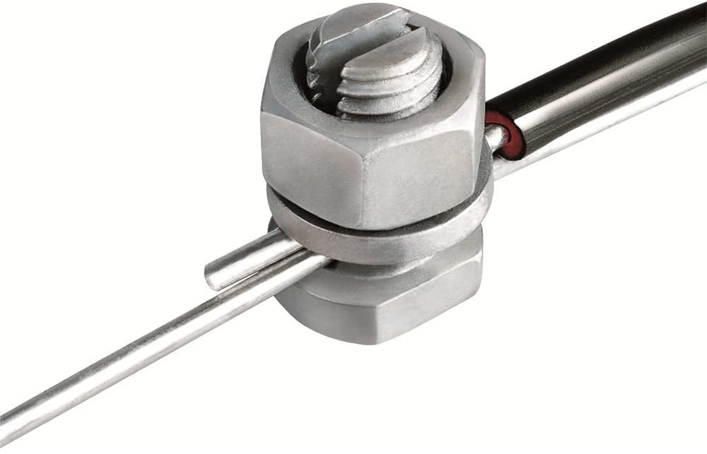 Joint clamps for electric fence