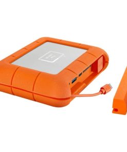 LaCie Rugged USB-C 2TB External Hard Drive Portable HDD – (STFR2000800)