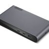 Lenovo USB-C Universal Business Dock Wired 2 x USB 3.2 Gen 2 (3.1 Gen 2) Type-C Grey 40B30090UK