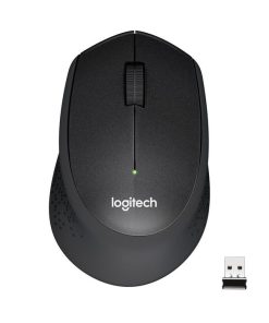 Logitech M330 Silent Plus Wireless Mouse Black 910-004909