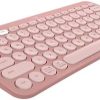 Logitech Pebble Keys 2 K380s Bluetooth Keyboard - Rose 920-011853