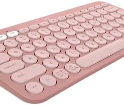 Logitech Pebble Keys 2 K380s Bluetooth Keyboard - Rose 920-011853