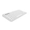 Logitech Pebble Keys 2 K380s Bluetooth Keyboard - White 920-011852