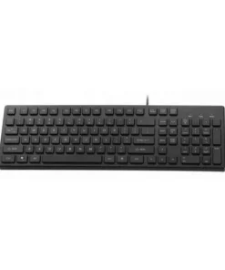 Mecer 104 Key PS II Black Keyboard